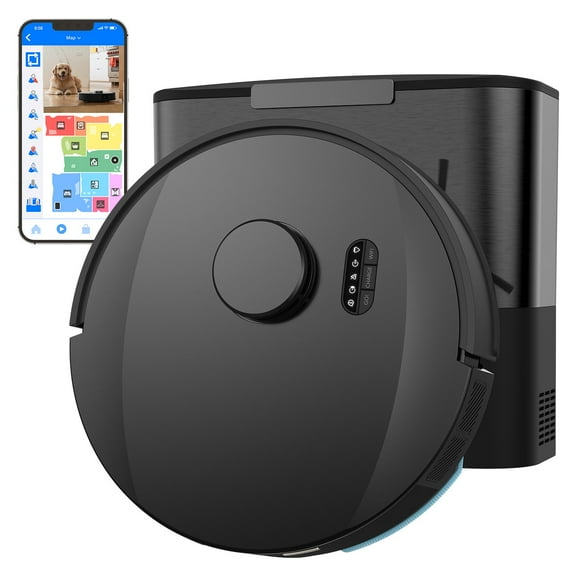 bObsweep UltraVision Self-Emptying Robot Vacuum and Mop with 180-Day Dock