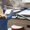 thumbnail image 12 of Snow Joe 2-in-1 Telescoping Snow Broom + Ice Scraper, 18" Foam Head, 12 of 13