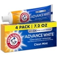 thumbnail image 1 of Arm & Hammer Dental Care Advance White Toothpaste, 7.2 oz., 4 pk., 1 of 11