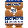 thumbnail image 1 of Mrs. Baird's 4" Hamburger Bun 16 ct., 1 of 8