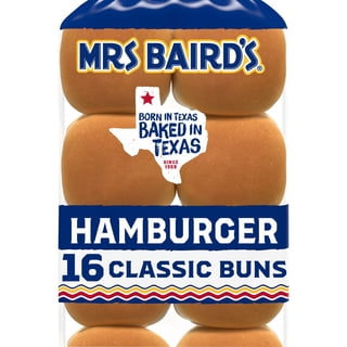 Mrs. Baird's 4" Hamburger Bun 16 ct.
