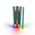 thumbnail image 3 of HidrateSpark Pro 20-oz. Stainless Steel Smart Tumbler w/ 3 Straws, Choose Color, 3 of 6