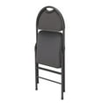 thumbnail image 4 of Cosco Superior Comfort Commercial Fabric Folding Chair with Scotchgard Protector, Light Brown (Club Pickup Only), 4 of 8