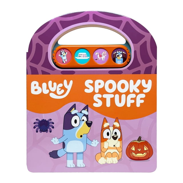 Carry-Along Sound Book Deluxe Bluey Halloween by PI Kids, Hardcover