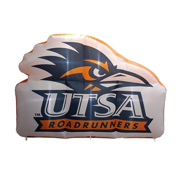 Logo Brands Texas - San Antonio Roadrunners Pre-Lit 7’x10’ Team Inflatable