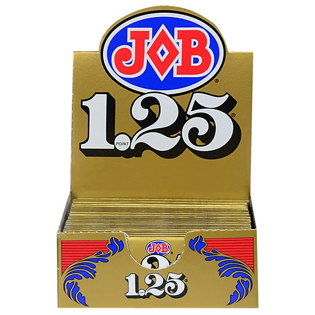 JOB Gold 1.25 Cigarette Papers, 24 ct