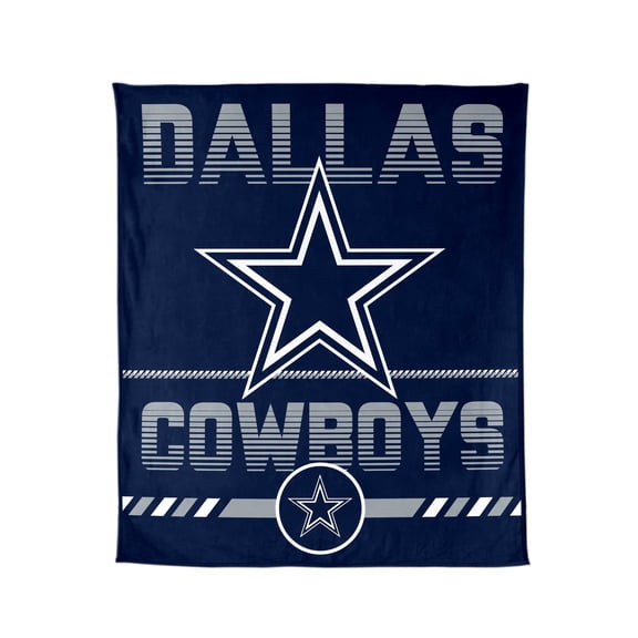 Logo Brands Dallas Cowboys 60"x70" Super Plush Blanket