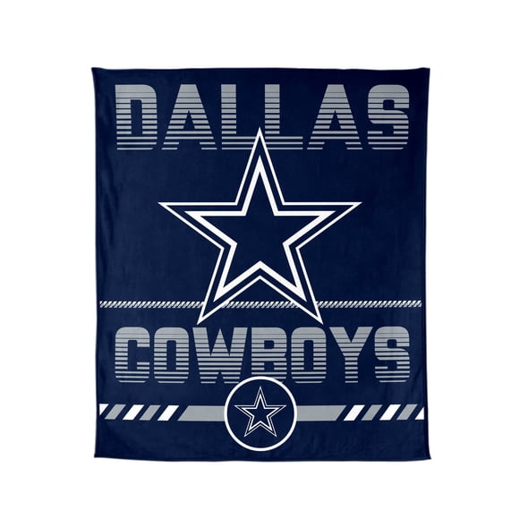 Logo Brands Dallas Cowboys 60"x70" Super Plush Blanket