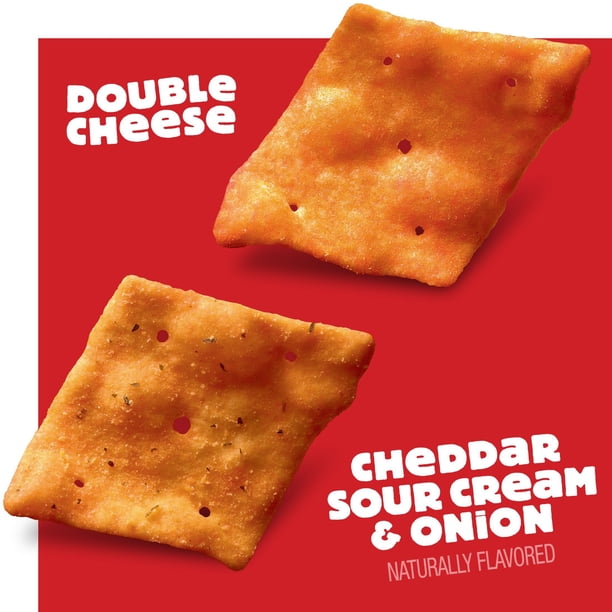 SNAFU 3枚セット Cheez-It Snap'd, Baked Snack Chips, Variety Pack, 0.75 oz., 42 pk