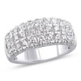 thumbnail image 1 of Round Cut Pavé Diamond Band in 14K Gold, 1 of 6