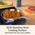 thumbnail image 5 of Calphalon Stainless Steel 10-Piece Triply Cookware Set, 5 of 5