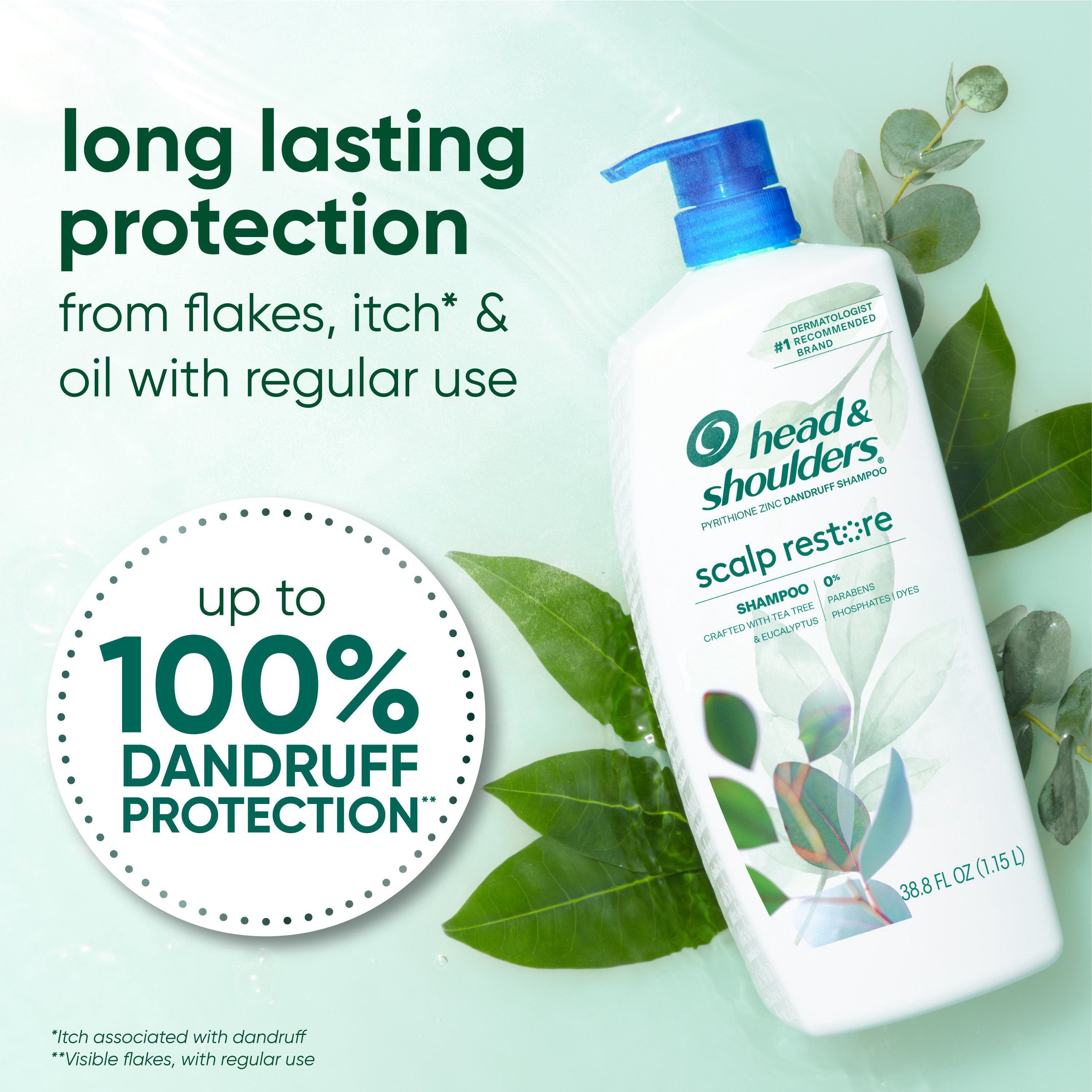 Head & Shoulders Scalp Restore Anti-Dandruff Shampoo with Tea Tree