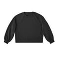 thumbnail image 5 of Member's Mark Women's Sandwash Front Seam Piping Crewneck Sweatshirt, 5 of 8