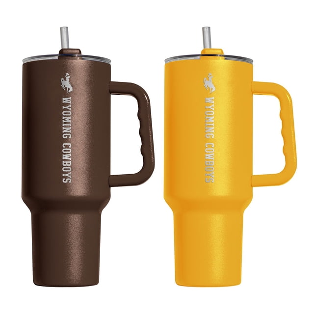 NCAA 2 PACK TUMBLERS WYOMING