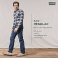thumbnail image 4 of Levi's Men's 505 Regular Fit Jeans, 4 of 6