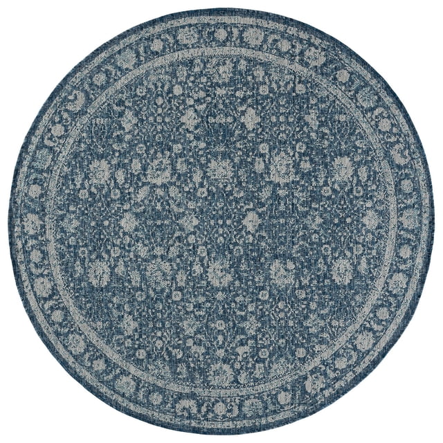 Safavieh Resort Indoor/Outdoor Round Rug Collection, 6' 7"