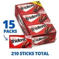 thumbnail image 2 of Trident Cinnamon Sugar Free Gum, 14 pieces, 15 pk., 2 of 9