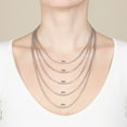 thumbnail image 6 of 2.5mm Italian Sterling Silver Diamond Cut Rope Chain, 6 of 6
