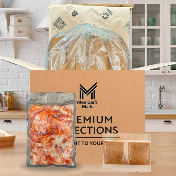 Member's Mark Lobster Roll Meal Kit, Frozen, 8 ct.