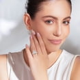 thumbnail image 5 of Lab Created Marquise Cut Solitaire Diamond Ring, 5 of 7