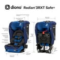 thumbnail image 5 of Diono Radian 3RXT SafePlus All-In-One Convertible Car Seat, Choose Color, 5 of 14