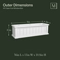 thumbnail image 4 of Mayne Cape Cod Window Box, Choose Size, 4 of 10