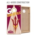 thumbnail image 3 of YouTheFan Arizona State Sun Devils 2'x4' Cornhole Board Set, 3 of 6