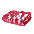 thumbnail image 4 of Logo Brands Indiana Hoosiers 60"x70" Super Plush Blanket, 4 of 7