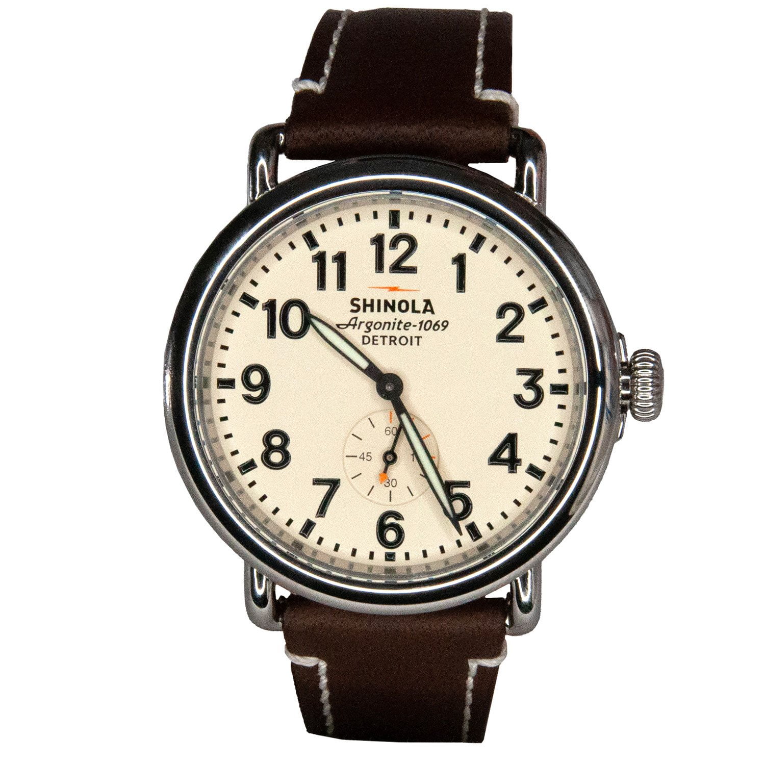 Shinola Runwell Quartz Leather Watch, 41mm - Samsclub.com
