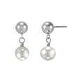 thumbnail image 3 of Freshwater Cultured Pearl and Silver Bead 3 Piece Set in Sterling Silver, 3 of 15