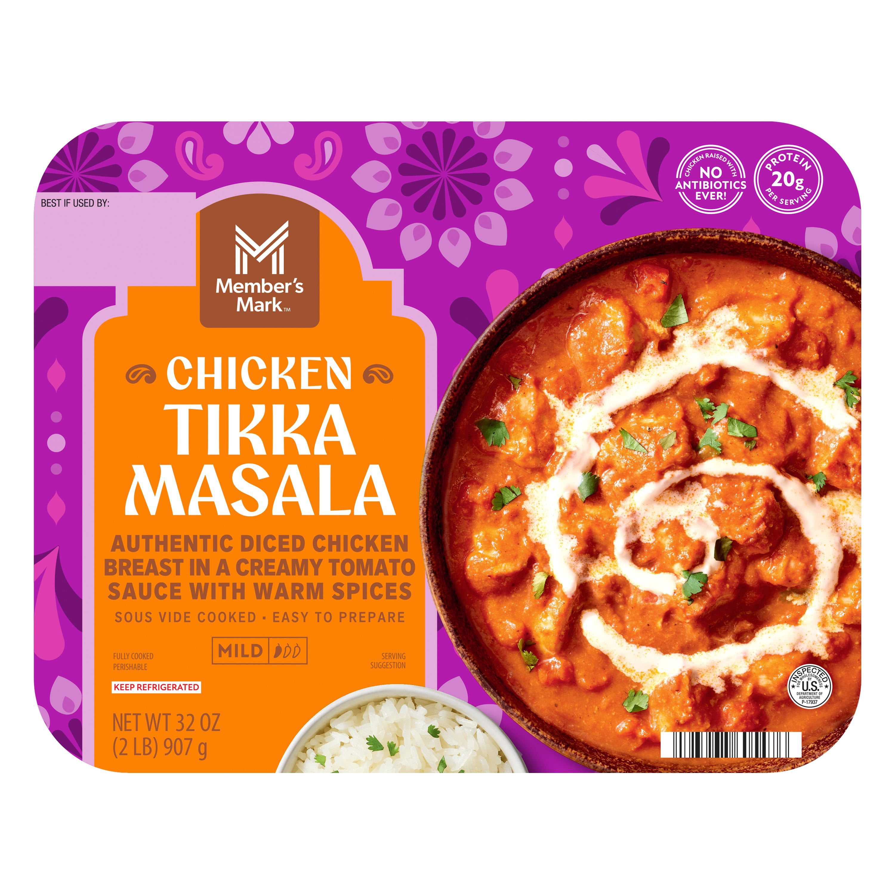 Member's Mark Tikka Masala Chicken, 32oz, Refrigerated