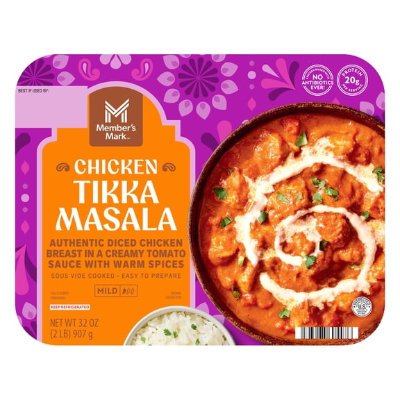 Member's Mark Tikka Masala Chicken, 32oz, Refrigerated