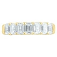 thumbnail image 2 of Lab Created Emerald Cut 1.96 CT. T.W. 7 Stone Diamond Ring in 18K Gold, 2 of 6