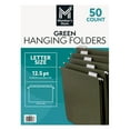 thumbnail interactive-video image 1 of Member's Mark Hanging File Folders, Letter, 1/5-Cut Tabs, Green, 50/Box, 1 of 3