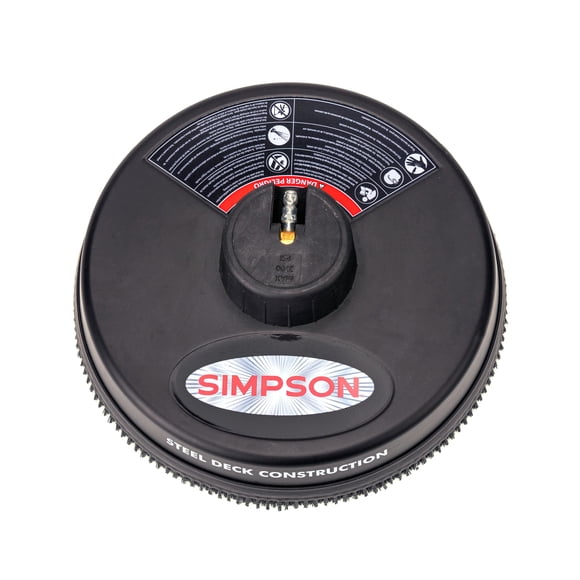SIMPSON Universal 15” Surface Cleaner for CW Pressure Washers, Rated Up to 3700 PSI