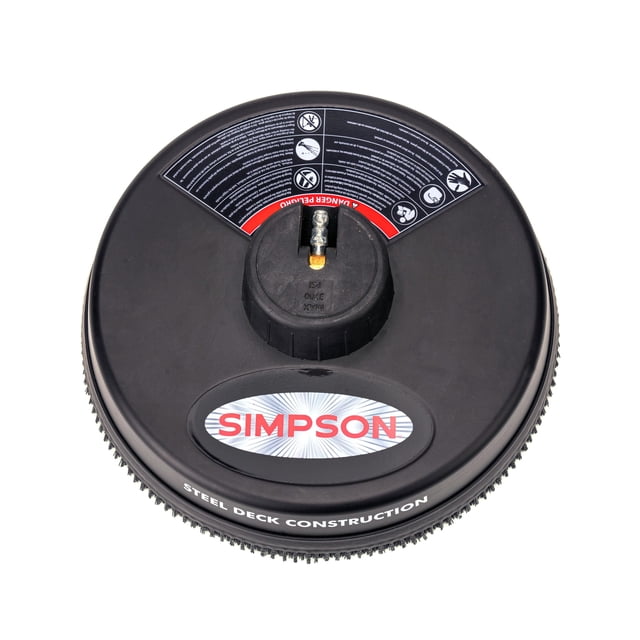 SIMPSON Universal 15” Surface Scrubber for CW Pressure Washers, Rated Up to 3700 PSI