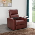 thumbnail image 1 of Travis Power Theater Recliner with Table, Assorted Colors, 1 of 9