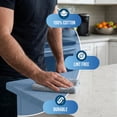 thumbnail image 4 of Simpli-Magic Cotton Quick Dry Wash Towels, 12" x 12", Multiple, 500pk, 4 of 5