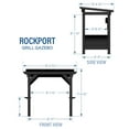 thumbnail image 12 of Backyard Discovery Rockport Steel Grill Gazebo, 12 of 14