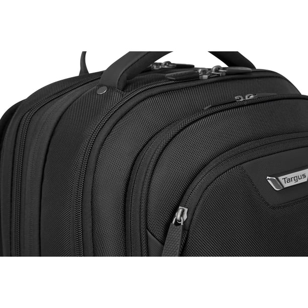 Targus corporate traveler 28L holds 15.6” laptop with safety bumpers for laptop. Corporate Traveler Checkpoint Friendly Backpack for B Riley main image 4