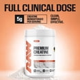 thumbnail image 4 of RAW Nutrition Creatine Monohydrate Powder, Unflavored, 510g 100 Servings, 4 of 8