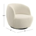 thumbnail image 4 of Blair Boucle Swivel Chair, 4 of 8