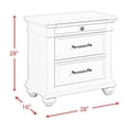 thumbnail image 22 of Society Den Brooks Poplar Wood Platform Storage Bedroom Set, Assorted Sizes and Sets, 22 of 23