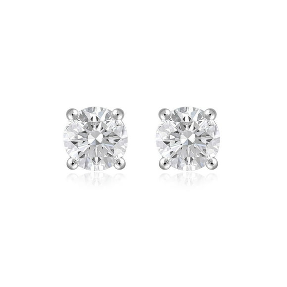 Lab Created 2.00 CT. T.W. Fancy Cut Diamond Stud Earrings in 18K Gold