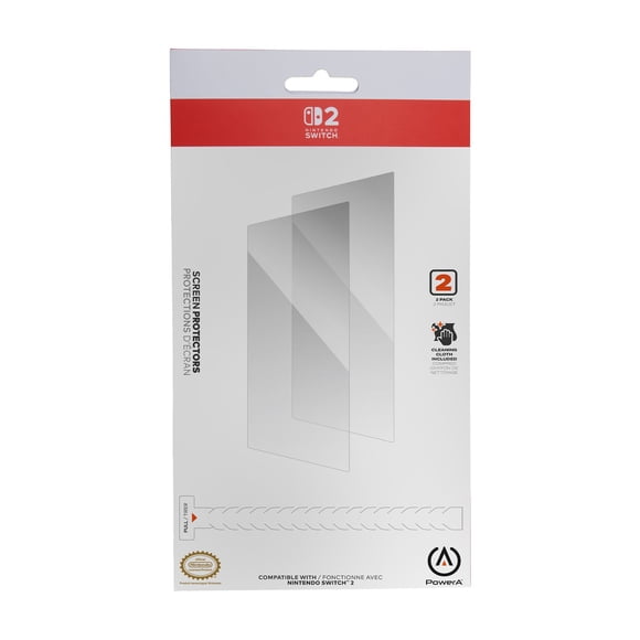 PowerA Screen Protector for Nintendo Switch 2 - 2pk