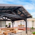thumbnail image 3 of Range Steel Gazebo with Front Gable Overhang & PowerPort, 3 of 13