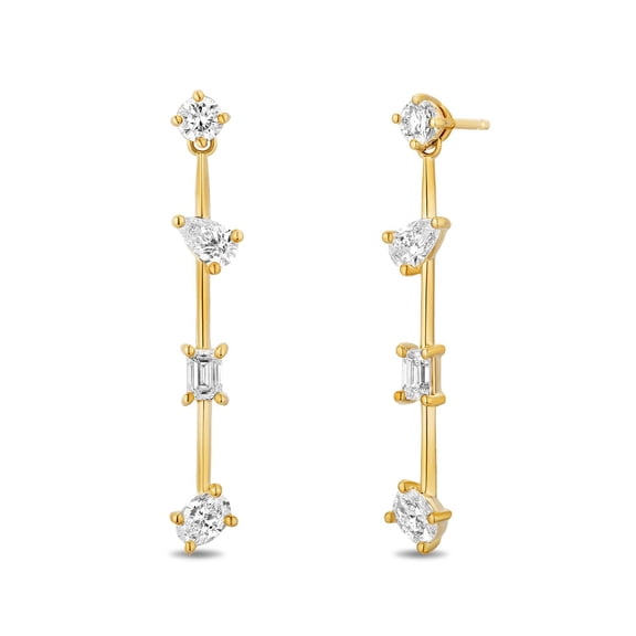 1.0 CT.T.W. Diamond Earrings in 14K Gold