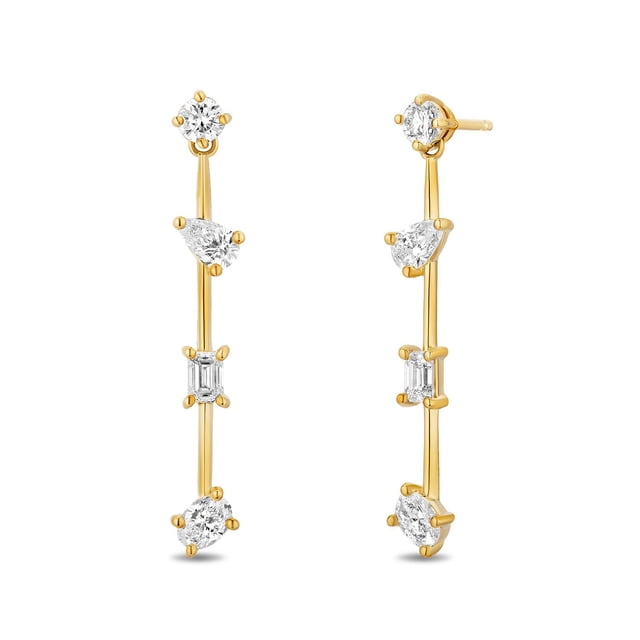 1.0 CT.T.W. Diamond Earrings in 14K Gold