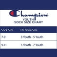 thumbnail image 4 of Champion Kids 8-Pack Crew Sock, 4 of 4