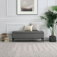 thumbnail image 1 of Regina Upholstered Storage Bench, Assorted Sizes And Colors, 1 of 11